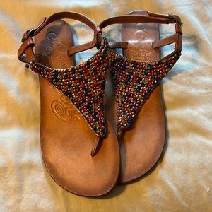 Naught Monkey Sandals Size 7.5